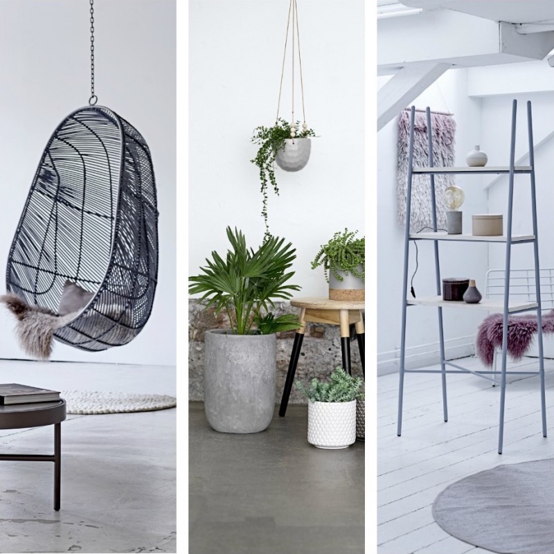 loft mit beton und klinker einrichtung, wohnen im loft | lionshome, Design ideen